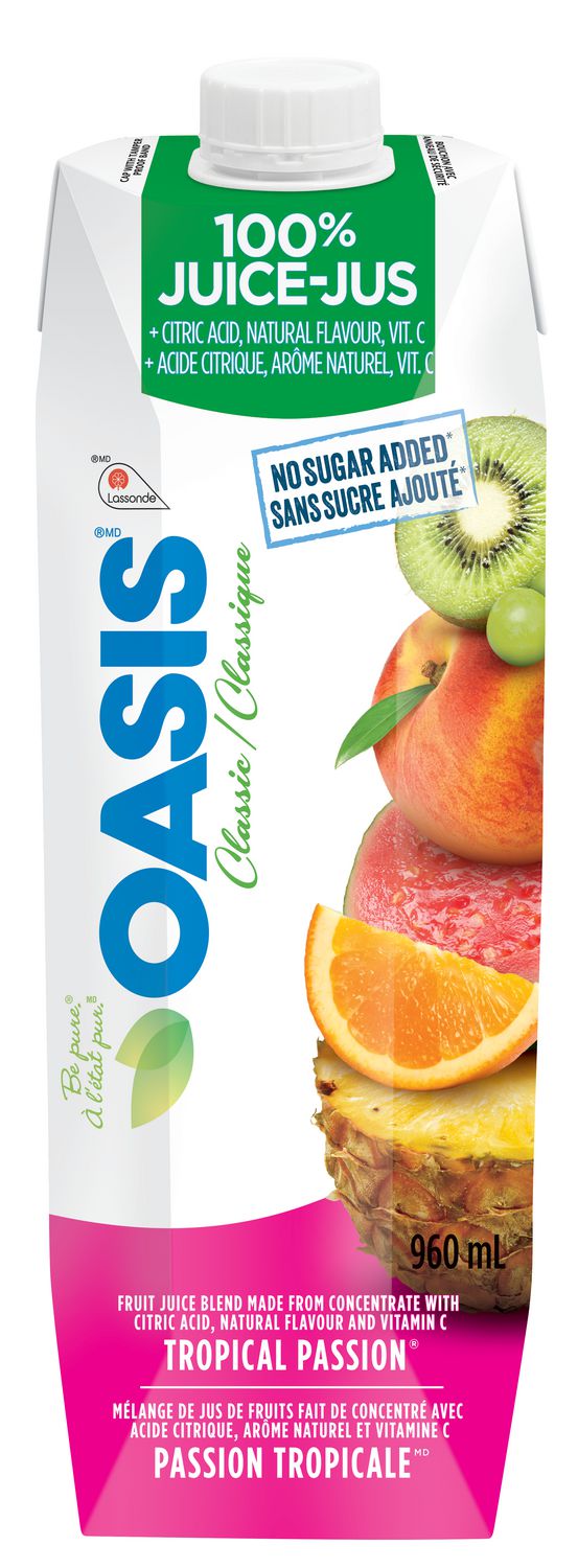 Oasis,100% Juice, 960ml, Various Flavours, 1 Unit – Washington
