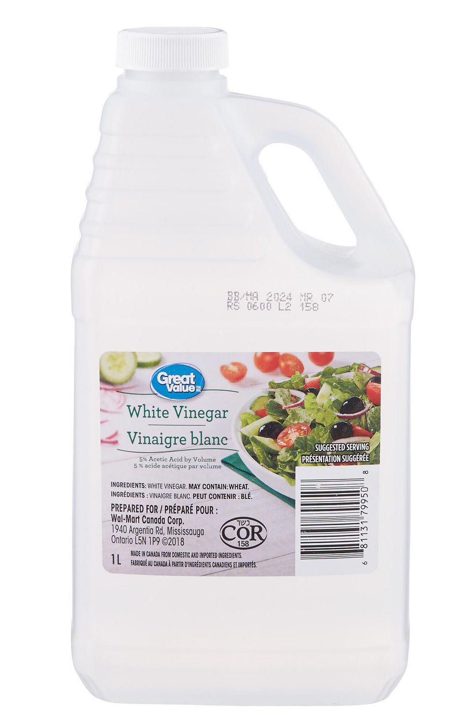 Great Value White Vinegar Washington Community Market