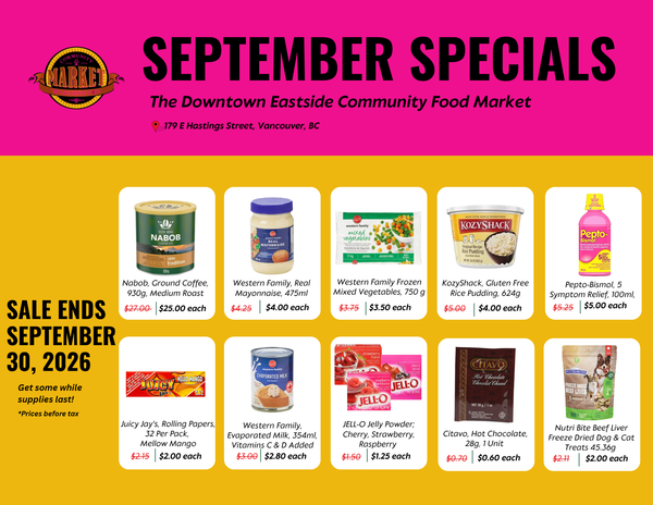 September Specials are Here!