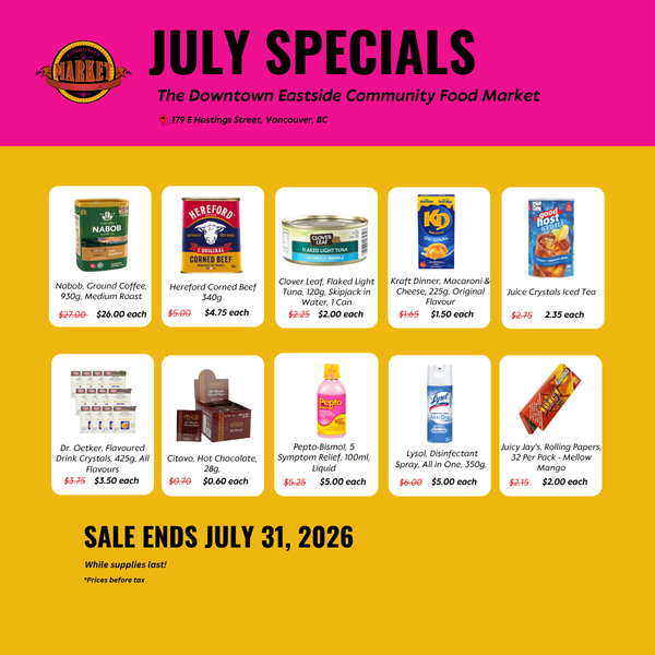 July Specials Are Here!