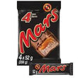 Mars, 4*52g, Peanut Free Chocolate Candy Bar, 1 Unit