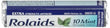 Rolaids, Original, 10 Chewable Tablets, Mint Flavoured, 1 Unit