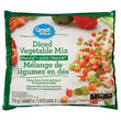 Great Value, Diced Vegetable Mix, 750g, Frozen, 1 Unit