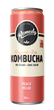 Remedy, Kombucha, No Sugar, 355ml, Peach, 1 Unit