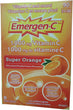 Emergen-C, 1,000mg Vitamin C, 90 Sachets, Super Orange, 1 Box