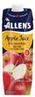 Allen's, Apple Juice from Concentrate with Vitamin C Added 100% pure 1L