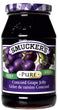 Smucker's Pure Jams, 250mL, Various flavours, 1 unit